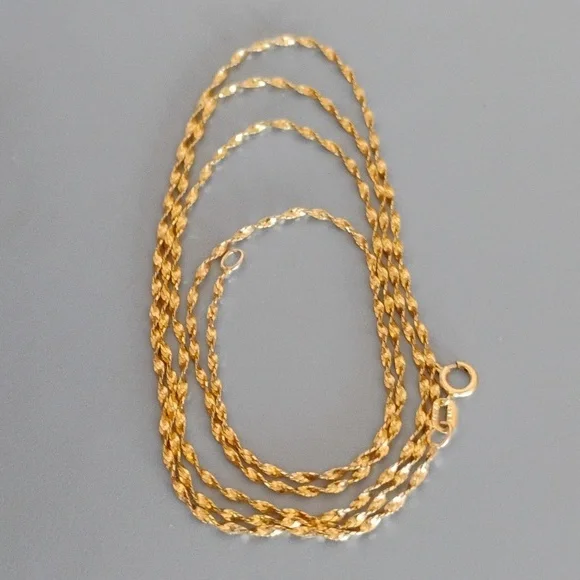 Flash Sale!14 K yellow gold necklace - Picture 12 of 12